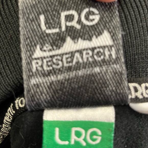 LRG Lifted Research Group Full Zip Jacket Streetwear 90's Track Mock Neck NN-06 - Picture 8 of 16